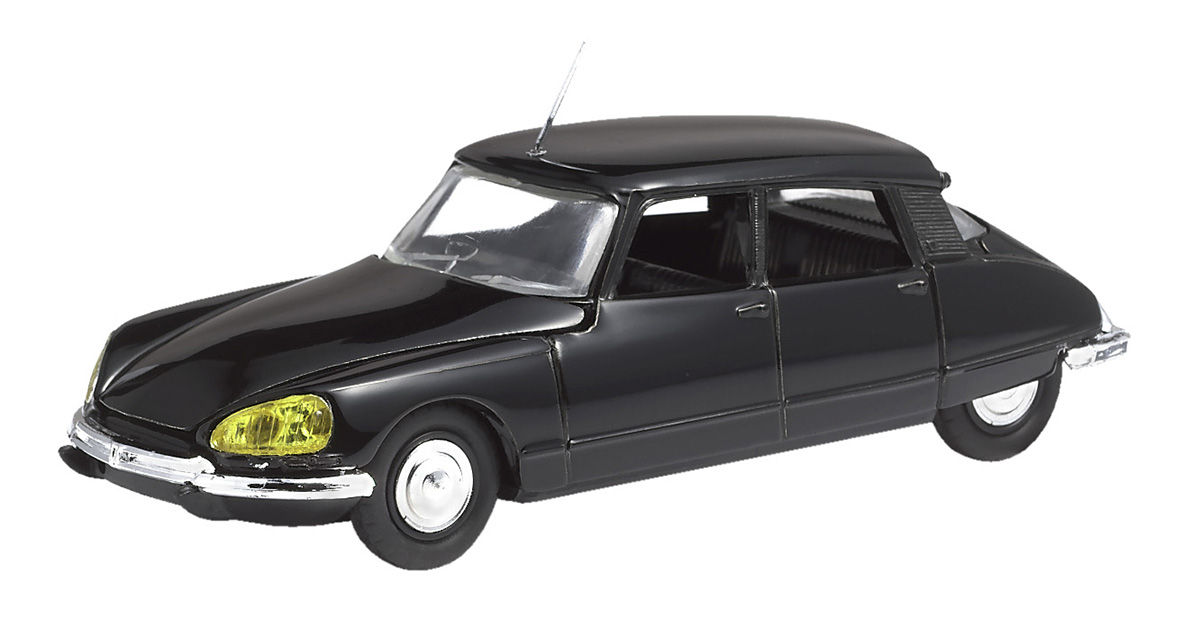 Miniature Eligor 1/43 - Citroën DS21 1967 Administration, Couleur Noir, Neuf, Collection Zamak