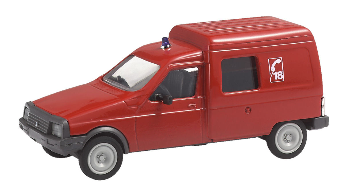 Citroën C15 - Pompiers - 1/43ème en blister