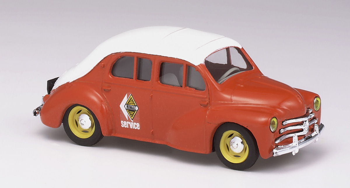 Miniature Eligor 1/43 Renault 4CV Publicitaire Réfrigérateurs Maisons De Valence