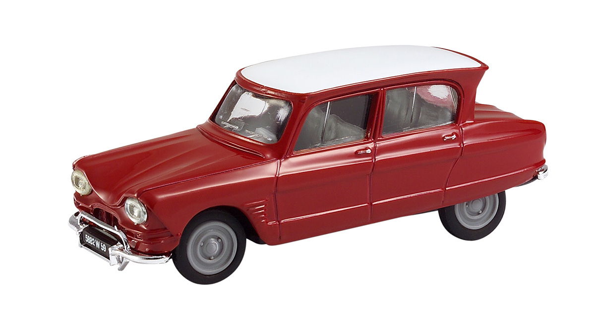 Minialuxe Punch 1/43 – Citroën Ami 6 Berline (Bordeaux) – Eligor – Collection