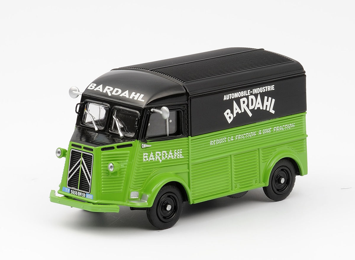 Modèle Réduit Citroën Type H Fourgon Bailly 1963 échelle 1/43 Altaya - Série Utilitaires