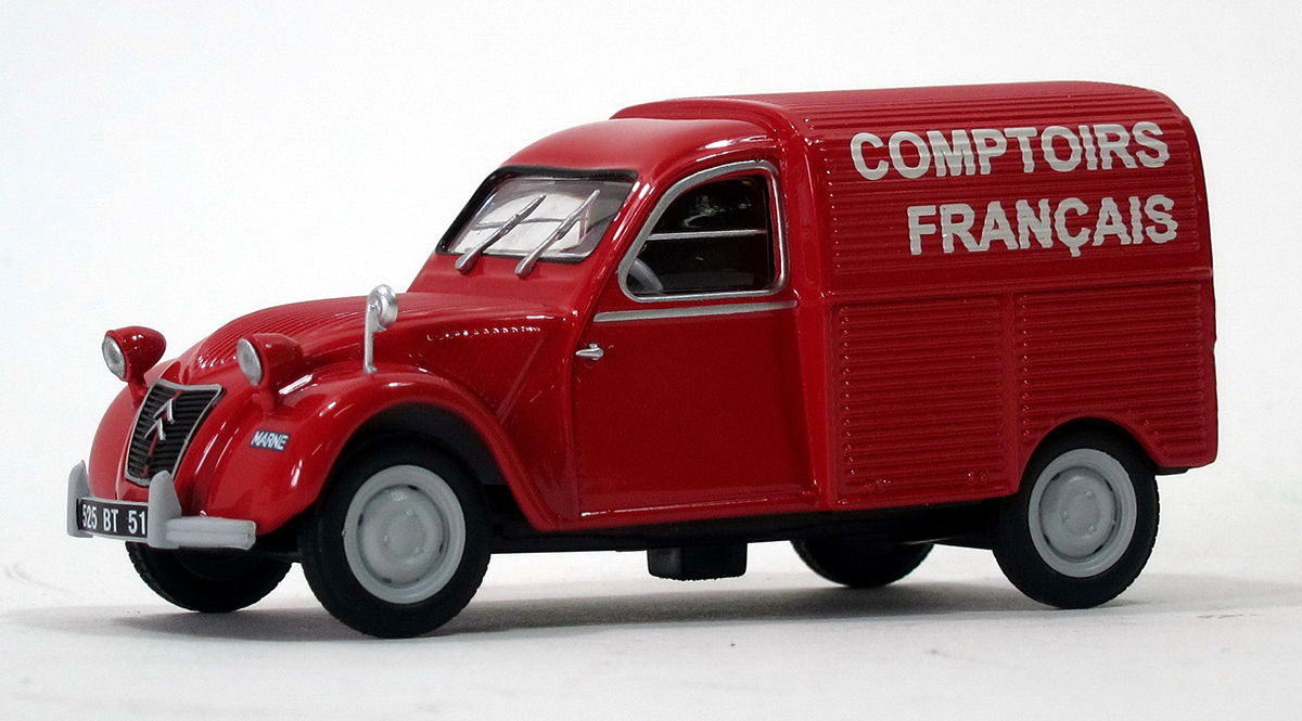 LE6883 ELIGOR AUTOPLUS 1/43 Citroen 2CV berlilne RF1 Légende 2CV 45