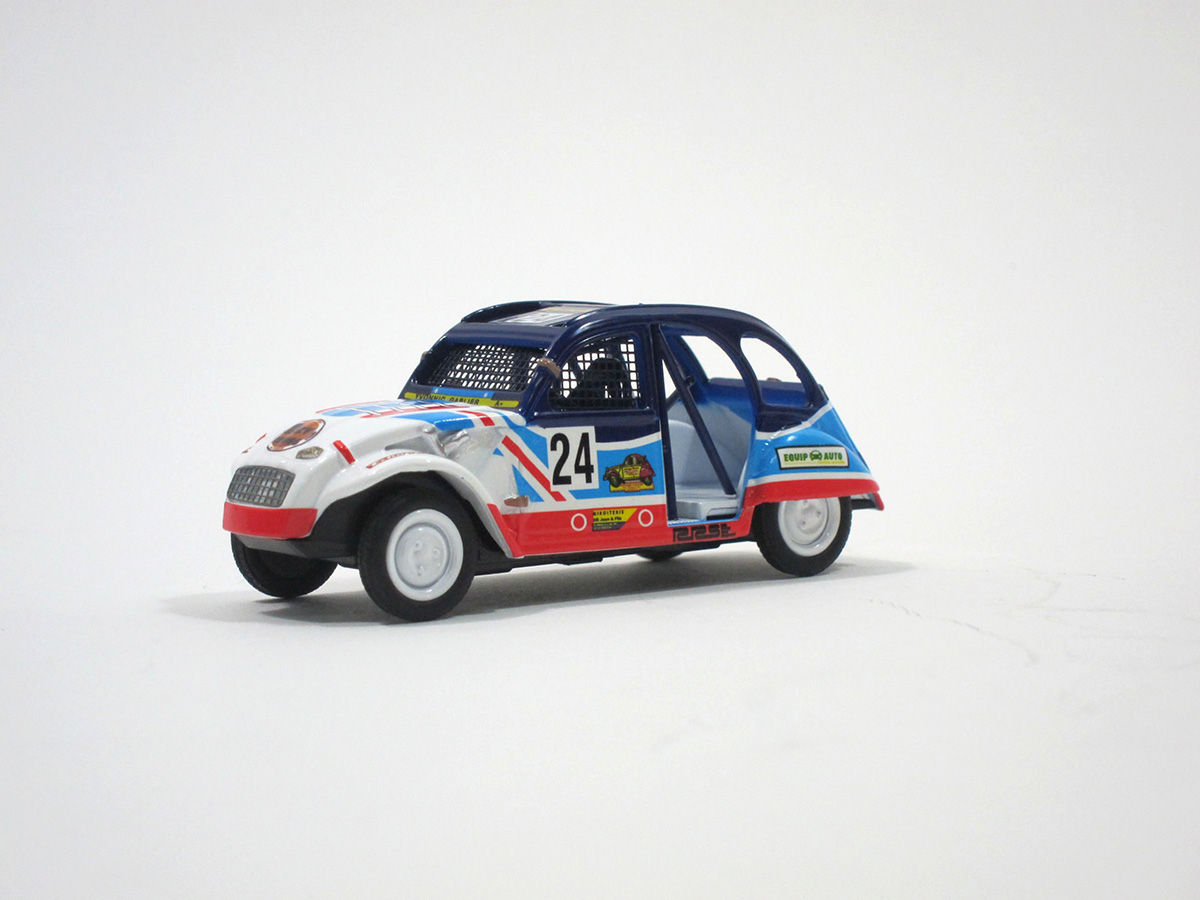 Miniature Eligor 1/43 Citroën 2CV Cross Basket, Occasion