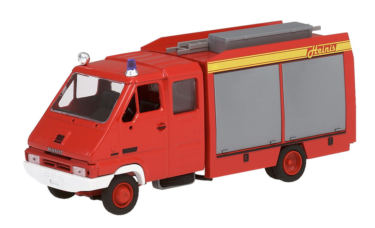 Renault - B120 Double Cabine Bâché Pompiers - Eligor - 1/43 - Autos