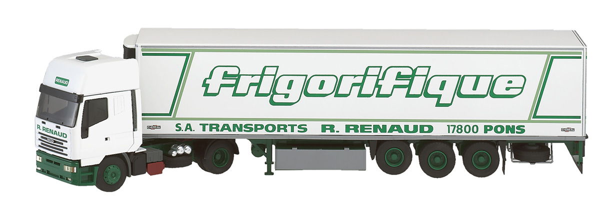 Camion Iveco 1/43 Par Eligor - Réf 117622 - Miniature Neuve