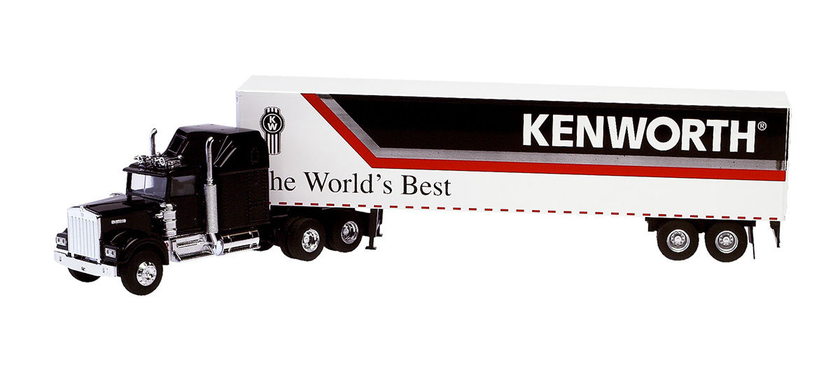 Camion Kenworth Noir 1/43 De Chez Eligor - Modèle 2019, Occasion - Fabriqué En France