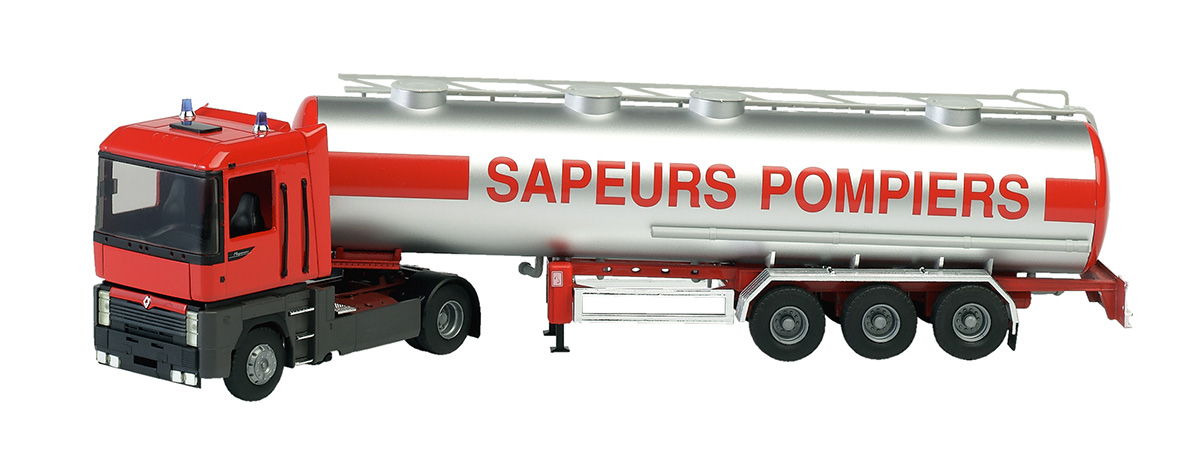 Garage de poche Jipé: SINPAR minicamion citerne pompiers
