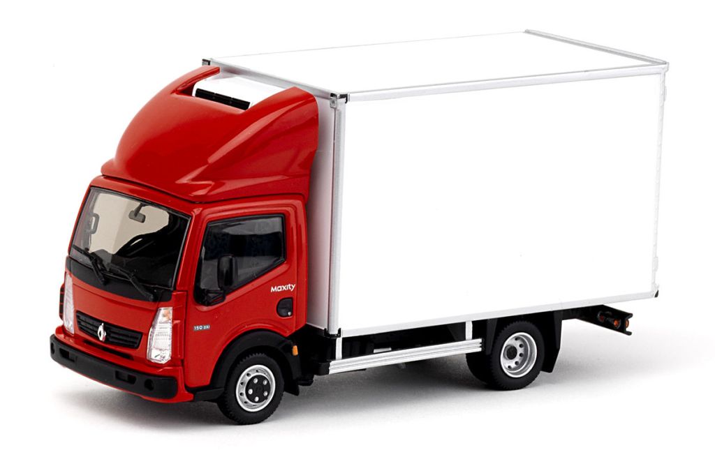 Miniature Eligor 1/43 - Renault Maxity Rouge - Camion Collection - Occasion Avec Boîte