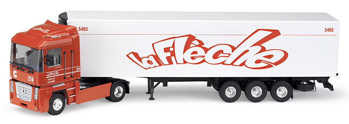 Camion Eligor 1/43 – Renault Magnum 3 Semi-remorque Frigo Delanchy Italia 113023