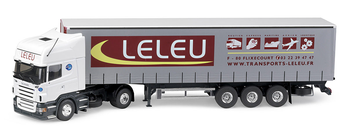 CLOUARD ET FILS; SCANIA S HIGHLINE CS20H 6X2 TAG AXLE RIGED TRUCK CURTAINSIDE - 3 AXLE – Inconst