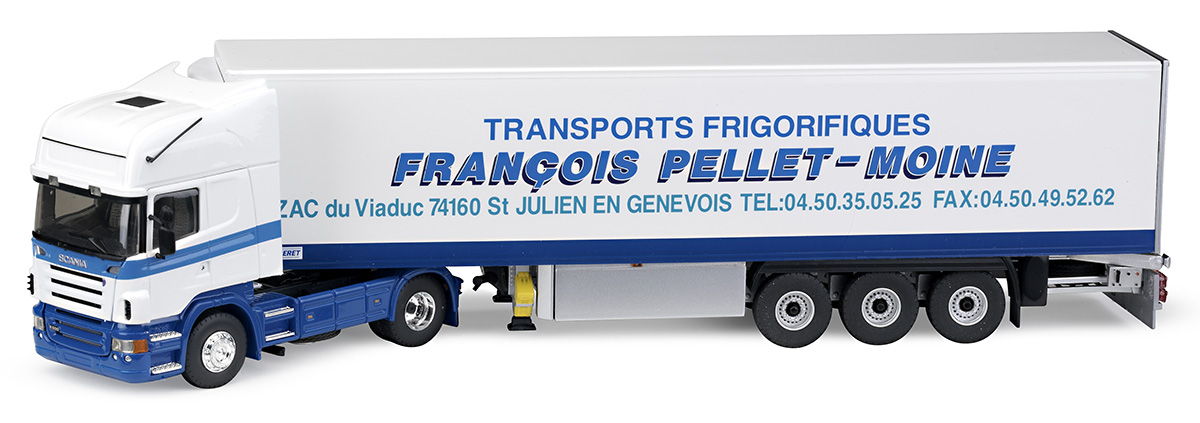 Eligor 1/43 Scania Série R - Transport STVM 115023, Camion Miniature Occasion