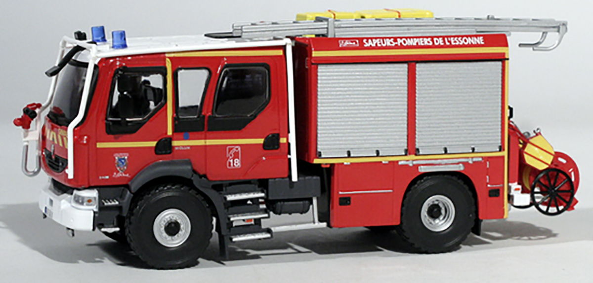 RENAULT MIDLUM DC FOURGON POMPE TONNE HORS CHEMIN DE L'ESSONNE