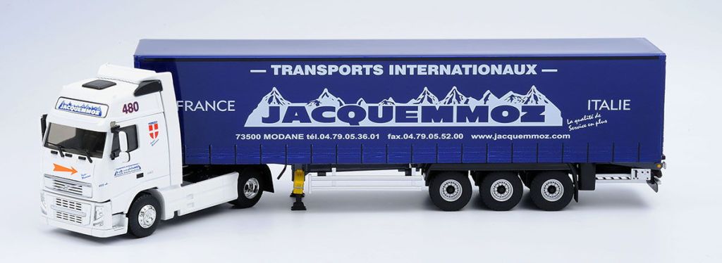 1/43 Eligor #114358 VOLVO FH3 13.500 (4x2) 2008-2012 Kühlkoffer Transports GUIDEZ red/white 1/43 Eligor #114358 VOLVO FH3 13.500 (4x2) 2008-2012 Kühlkoffer Transports GUIDEZ red/white