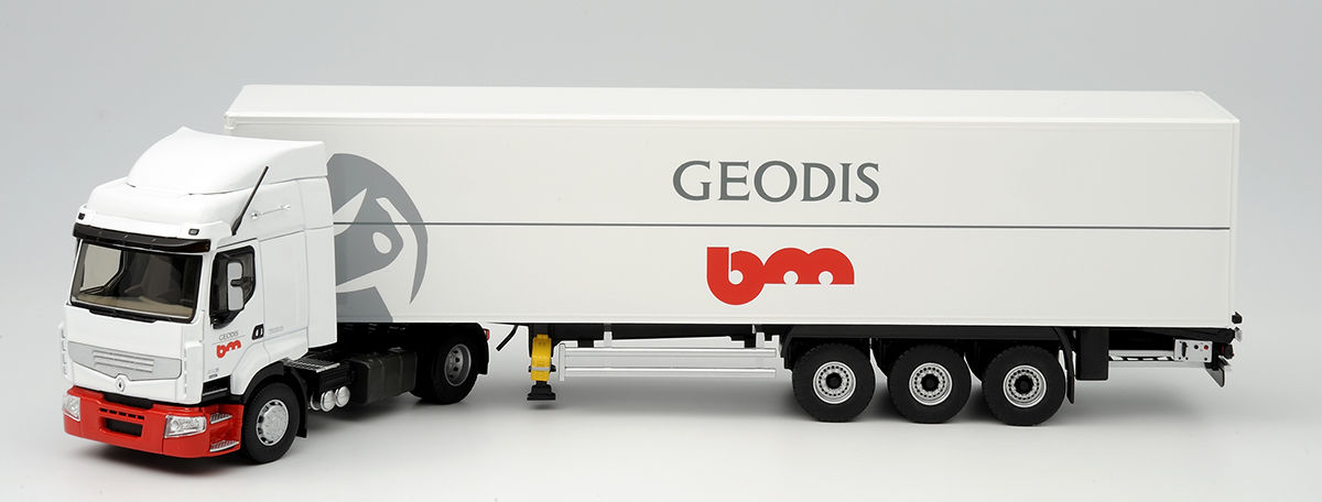 RENAULT PREMIUM DXI SEMI FOURGON GEODIS BM Eligor renault-premium-dxi-semi-fourgon-geodis-bm-eligor