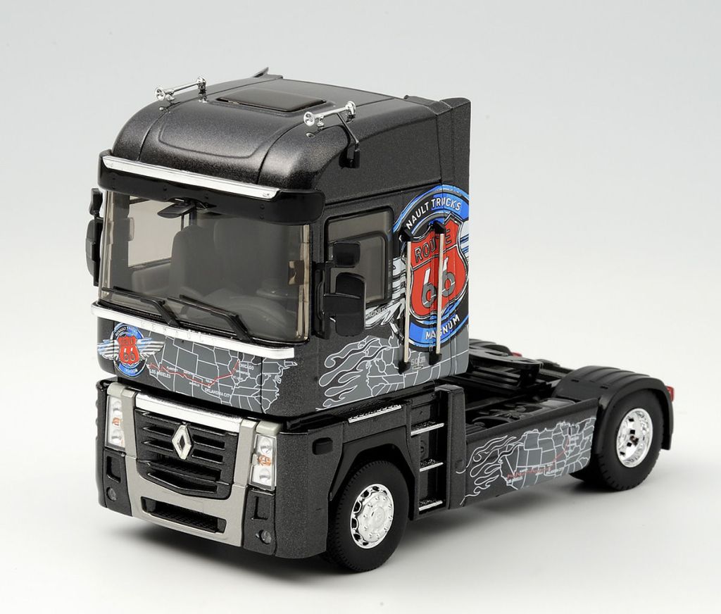Modèle Réduit Renault AE Magnum 2005 Route 66 1/43 Hachette - Collection Camion Tuning