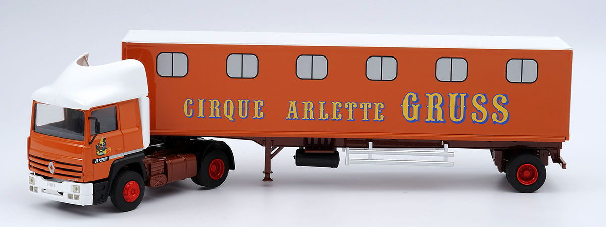 ELIGOR - Véhicule du cirque Arlette GRUSS - RENAULT Master - 1/43 - ELI113911
