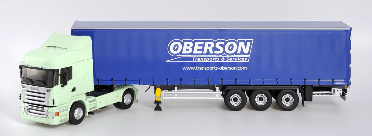 AS417 LBS ELIGOR 1/43 SCANIA SERIE R HIGHLINE TRANSPORTS FRUSTIE Ref 114623