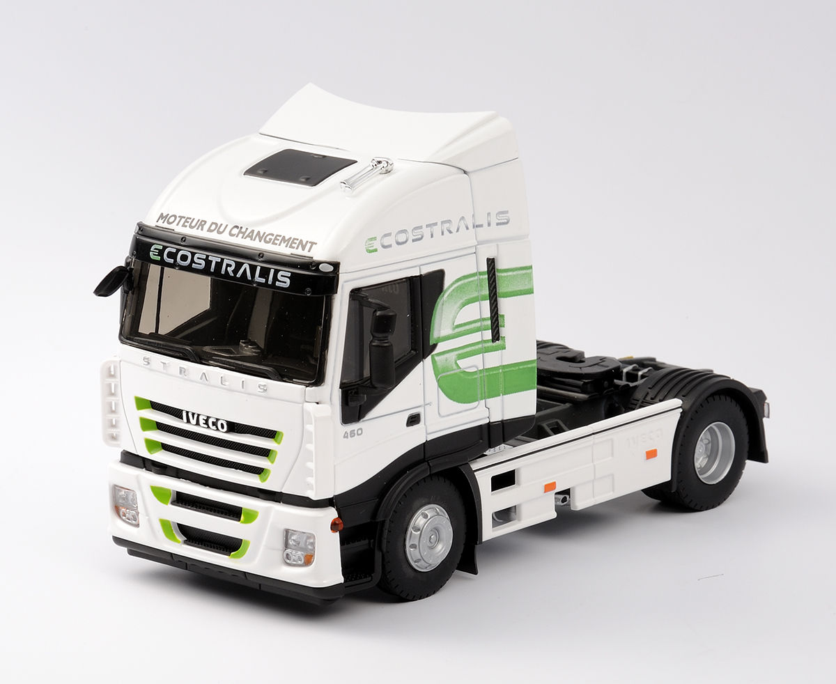 Eligor Iveco Stralis XP 2016 - 1/43, Tracteur Routier Gris, Boîte D'origine