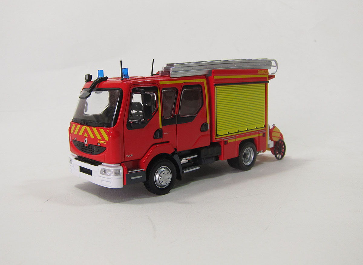Camion De Pompier RENAULT D16 FPT SR Gimaex SDIS 16 Charente Limite A 500 Exemplaires