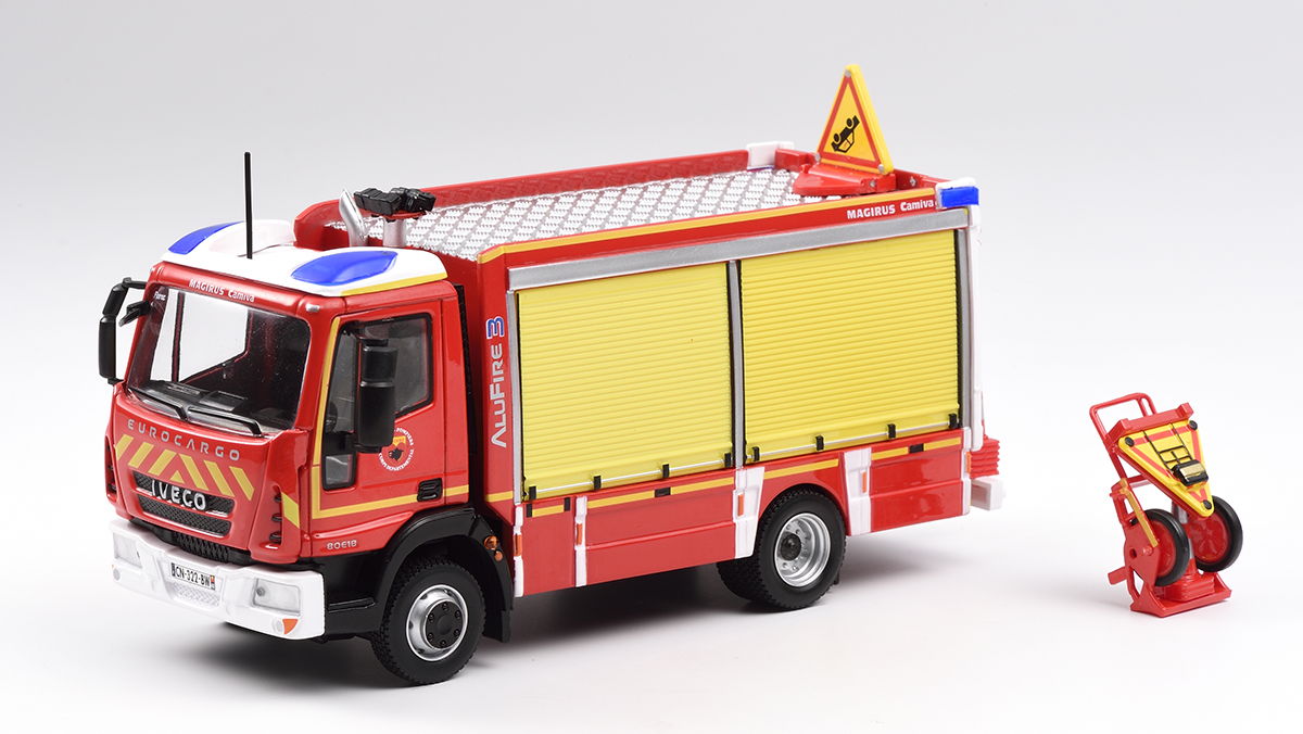Pompier Iveco Eurocargo 150E28 WS camion-citerne rural Magirus-Camiva – SDIS de l'Yonne - Collection