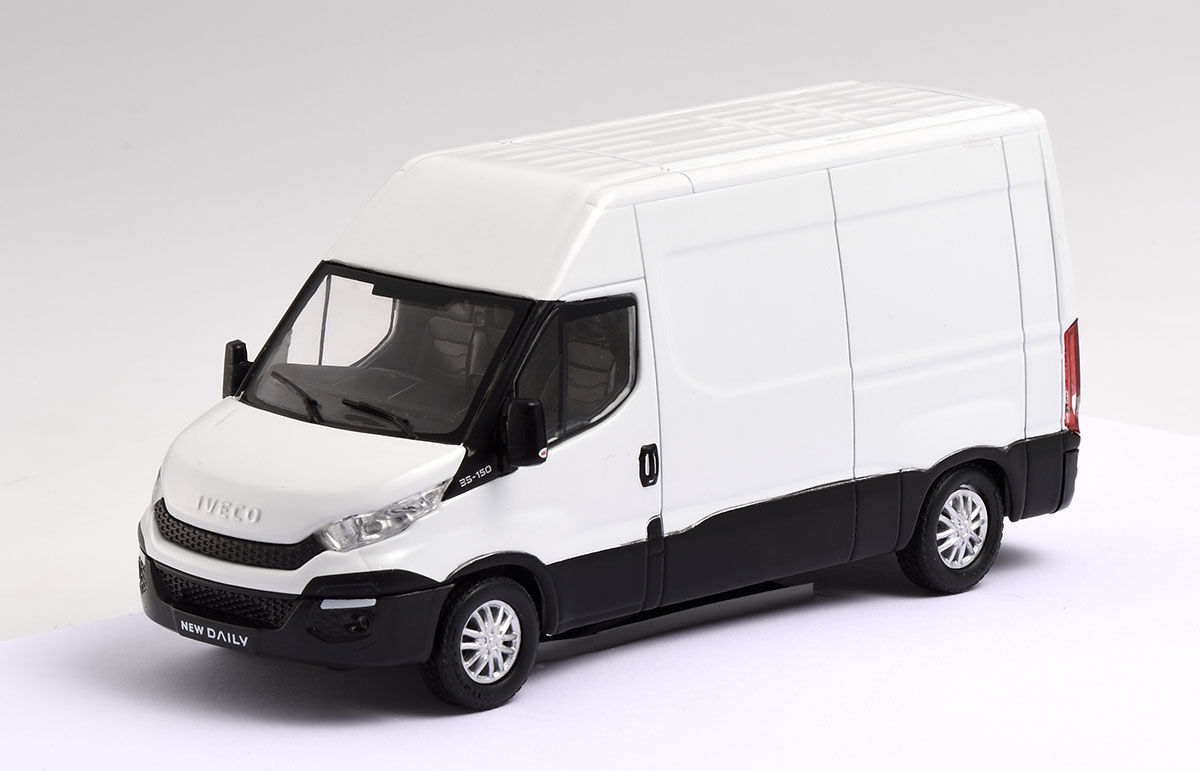 Miniature Eligor / Norev 1/43 – Iveco Daily 2014 Blanc (neuf, 312 Pcs)