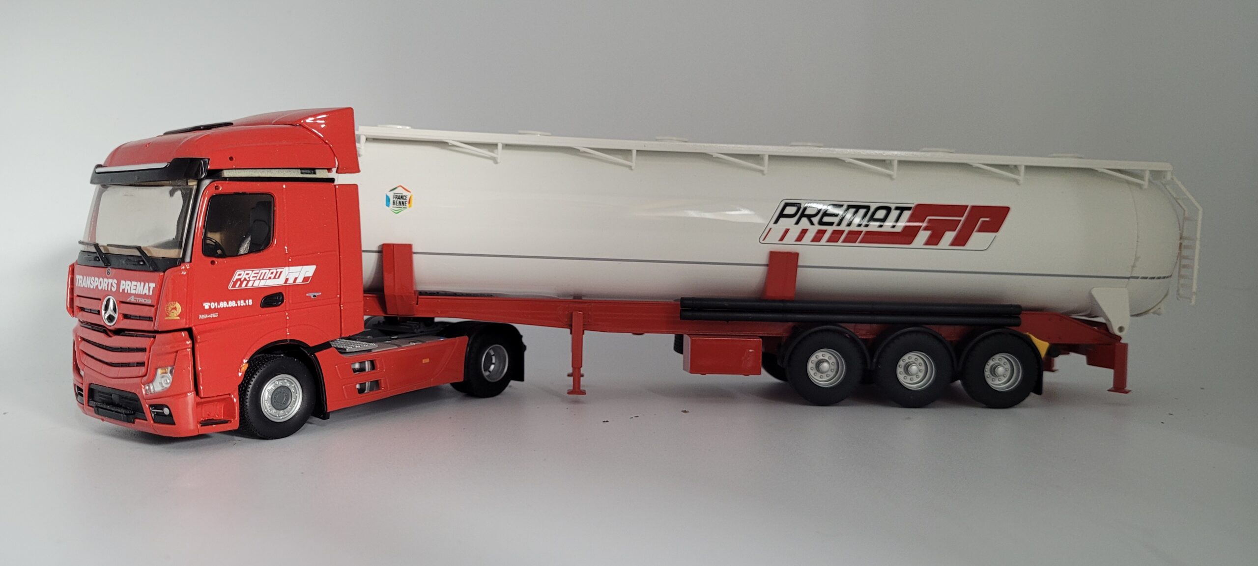 Eligor 1/43 Mercedes Actros MP3 Citerne Sobad – édition Limitée 114577