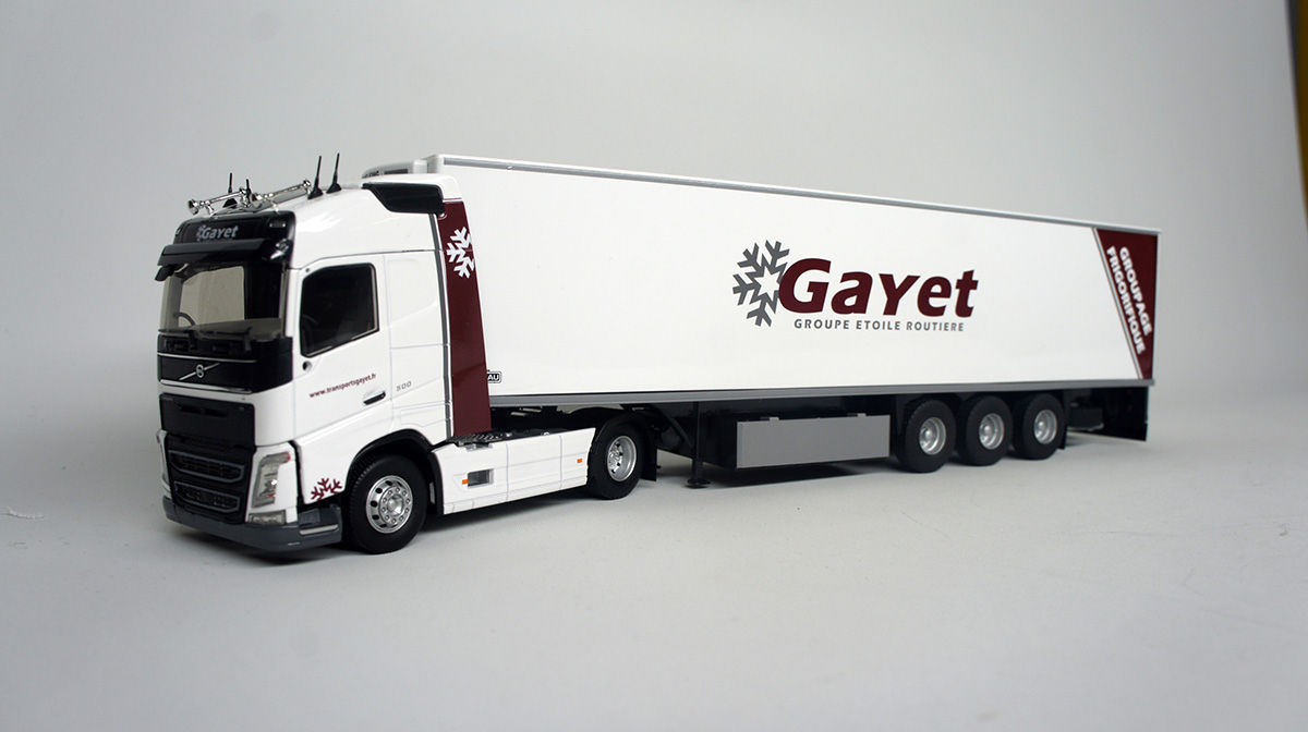 VOLVO FH 4 SEMI TAUTLINER TRANSPORTS GEFCO PARTNERS ELIGOR 1/43 Ref 116275 EUR 81,00 - FR