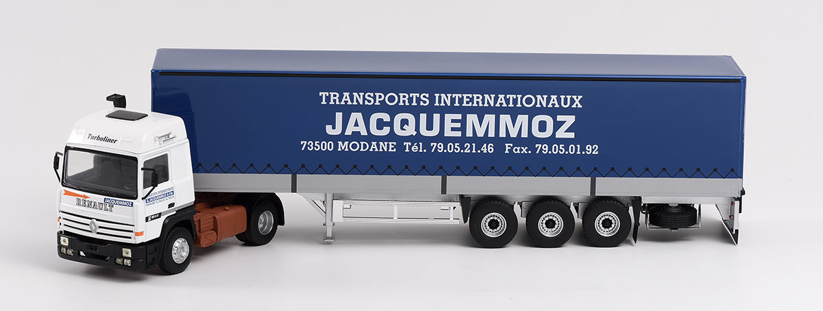 DV11067 CAMION ELIGOR 1/43 Renault R390 Semi Fourgon Tps Charvin 110337