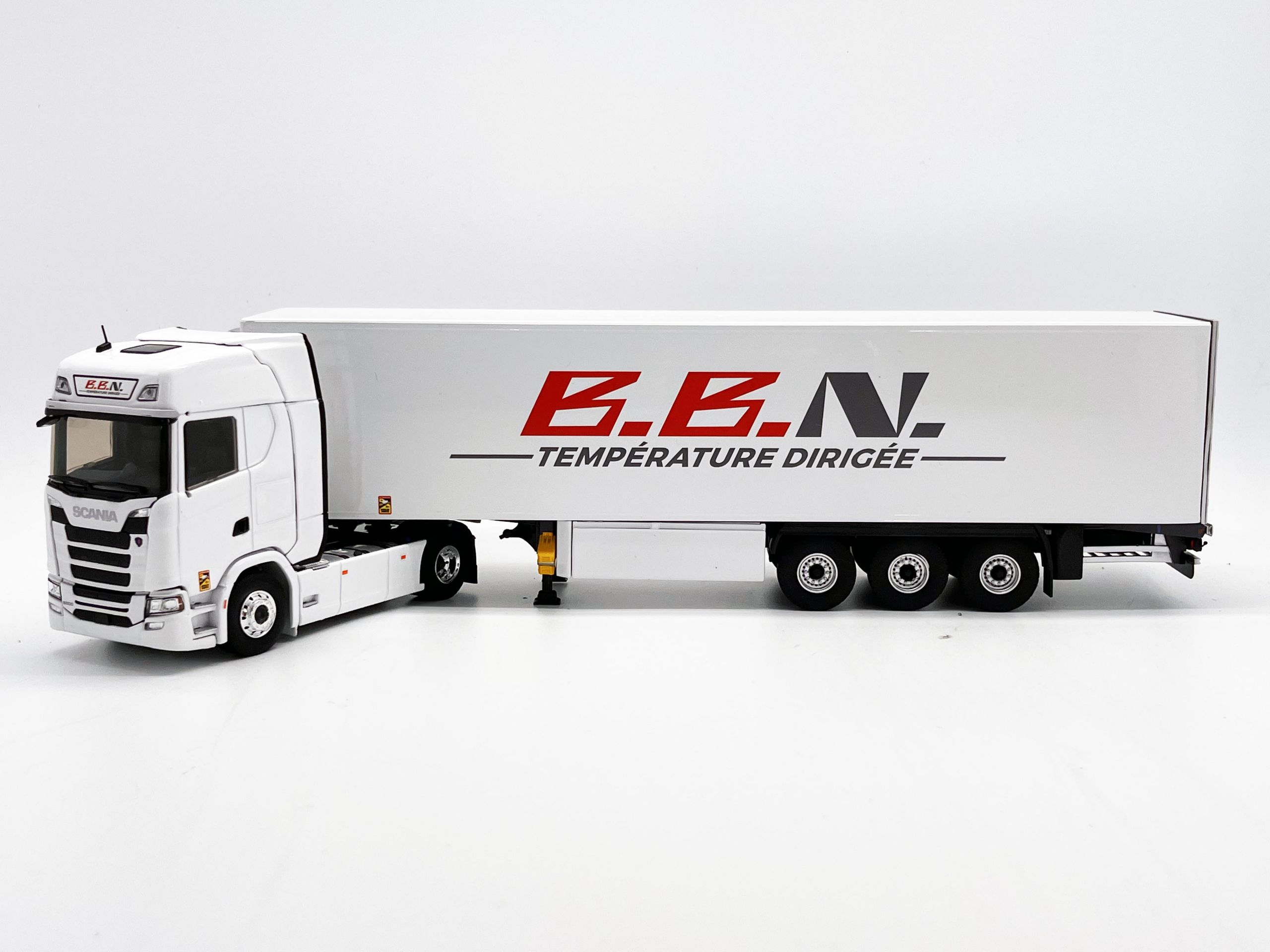 SCANIA S500 REMORQUE FOURGON ORLEANS TRANSPORTS ELIGOR 1/43 Réf 117610