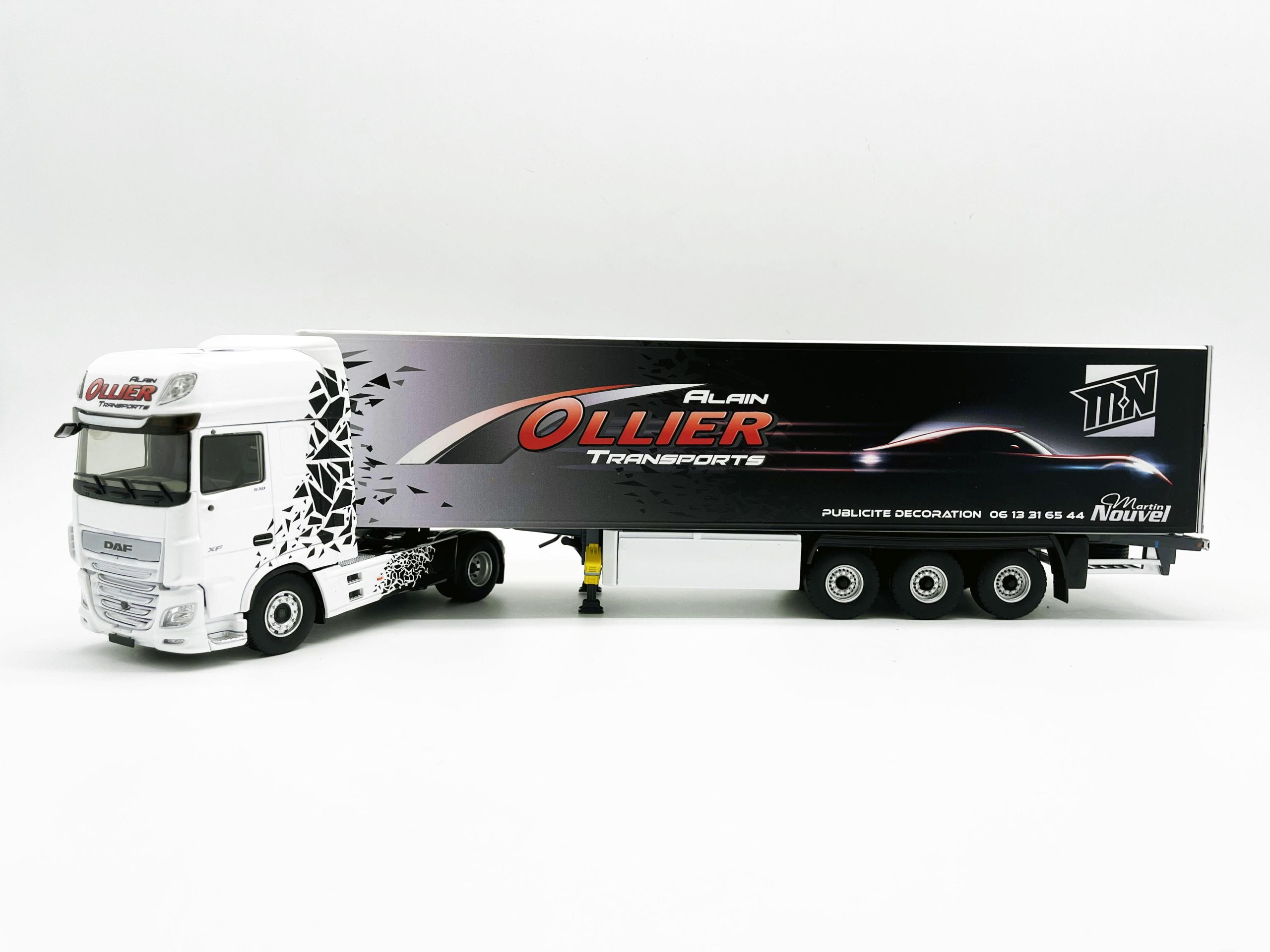 Eligor 1/43 - Camion Volvo FH Avec Remorque Frigorifique Transports Etoile Routière (Neuf)