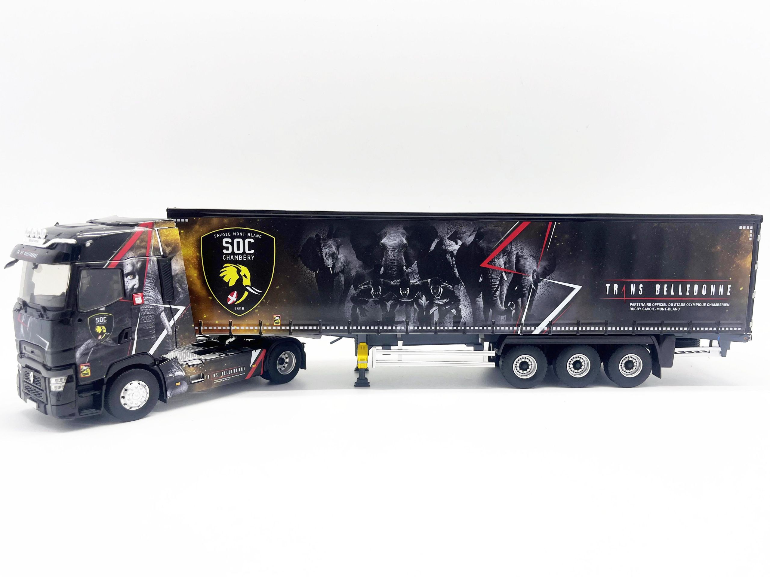 TRACTEUR RENAULT T HIGHT 2021 TRANSPORTS BRESSANS VOISIN ELIGOR 1/43 Réf 117516 - La Boutique D