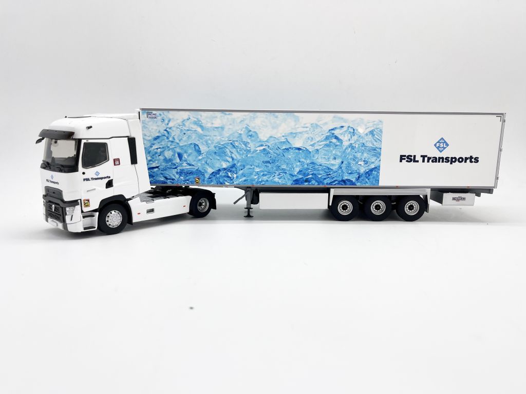 ELIGOR - CAMION avec remorque frigorifique - MAITRES LAITIERS - RENAULT T igh... EUR 149,09 - FR